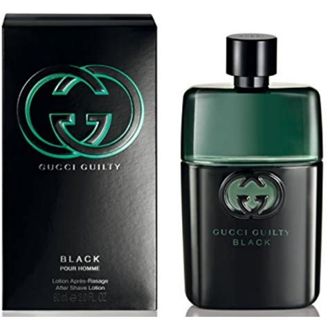 gucci guilty black damen|gucci black guilty after shave.